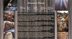 Desktop Screenshot of macassarebony.com