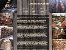 Tablet Screenshot of macassarebony.com